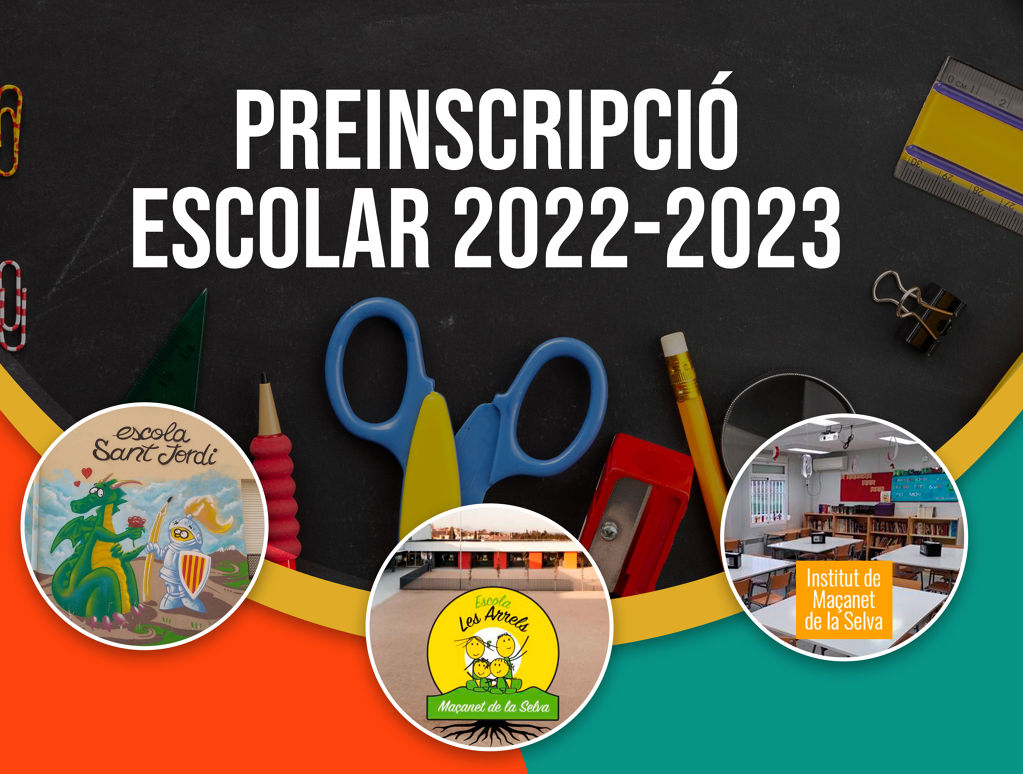 Preinscripció escolar 2022 - 2023 - 92ee1-preinscripcions2022bann.jpg