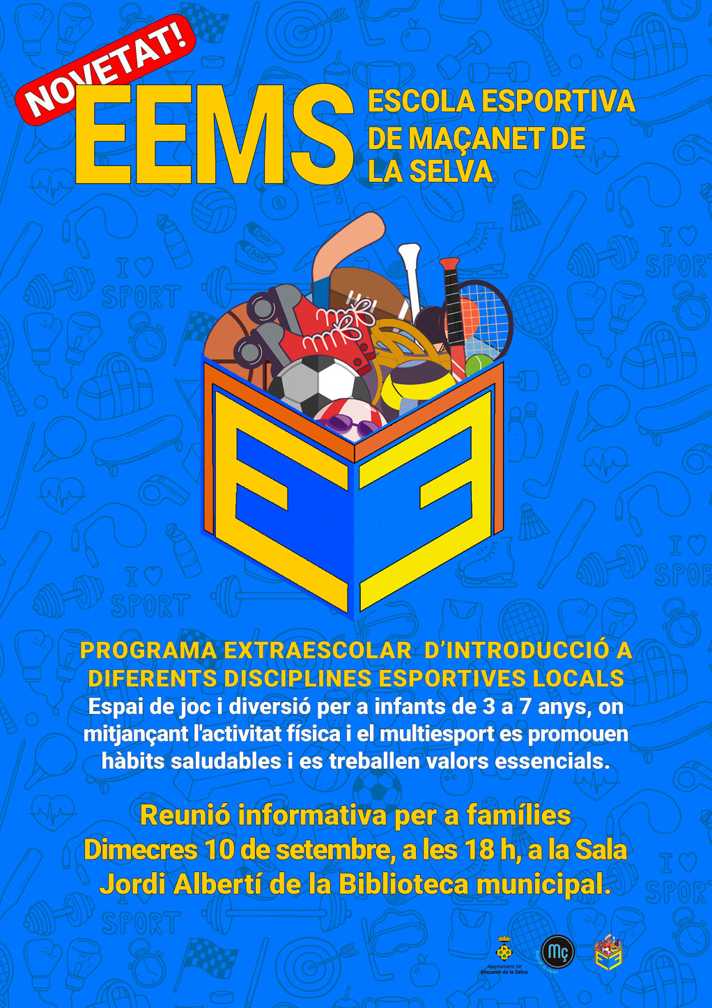 Neix l’Escola Esportiva amb l’objectiu d’introduir els més petits en la pràctica de diferents esports locals