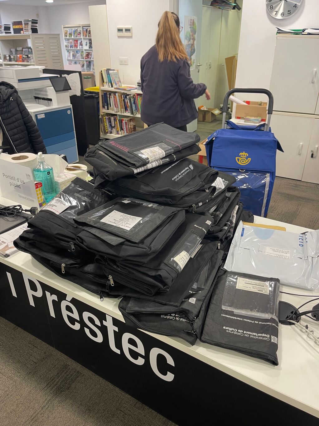 El Servei Nacional de Préstec Interbibliotecari continua creixent a la Biblioteca de Maçanet