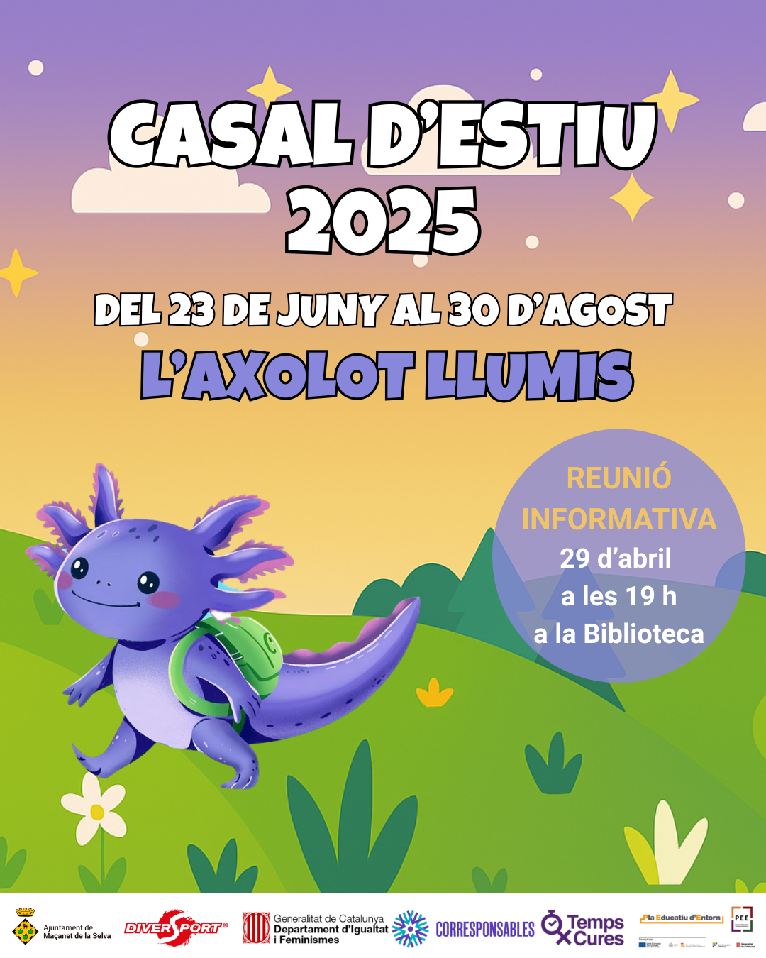 Casals d'Estiu 2025: inscripcions obertes!