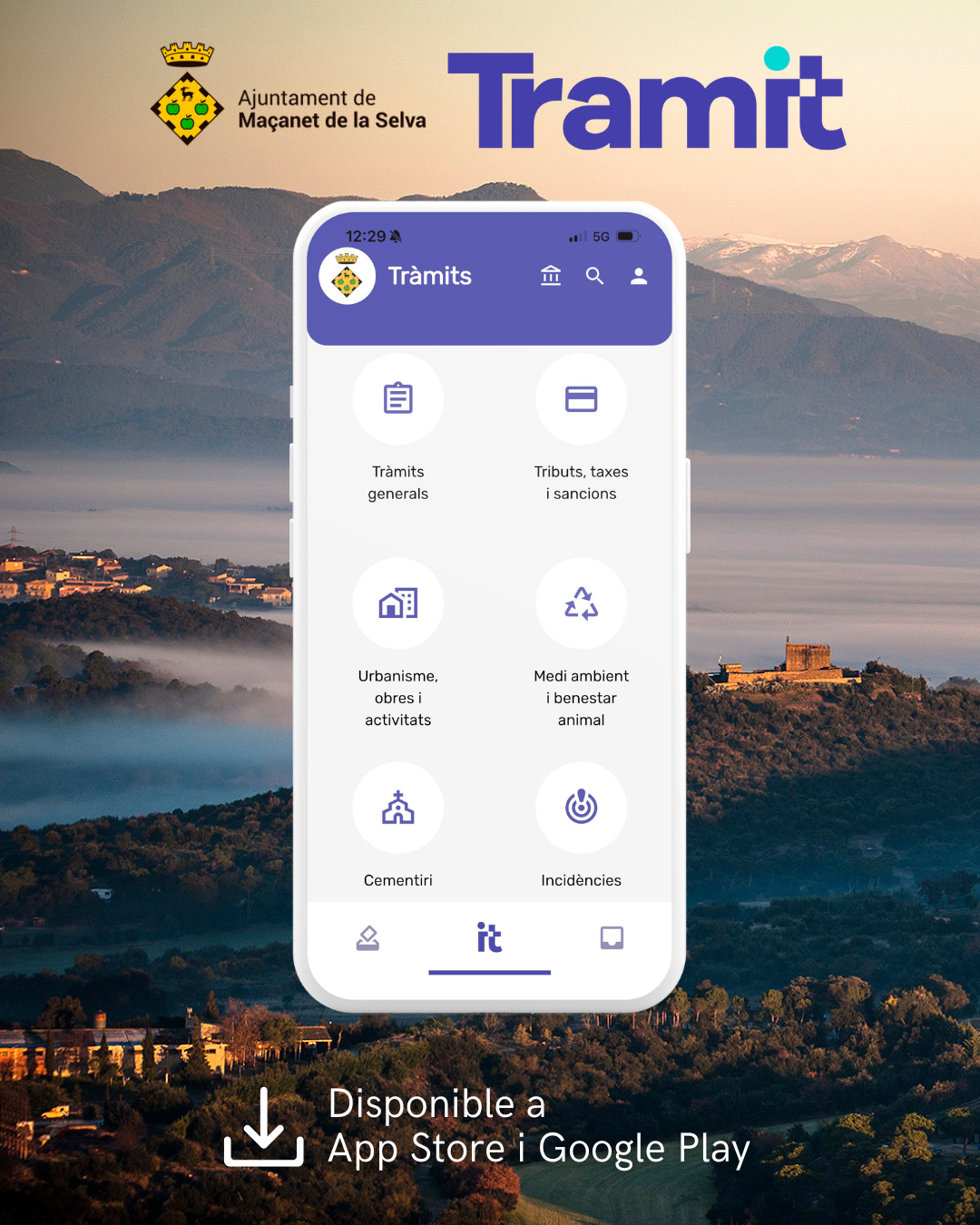 APPTràmit, la nova aplicació per facilitar la gestió de tràmits municipals des del mòbil