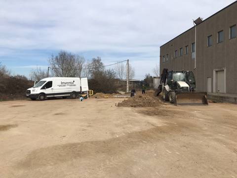 Comencen les obres del futur aparcament d’autocaravanes de Maçanet de la Selva