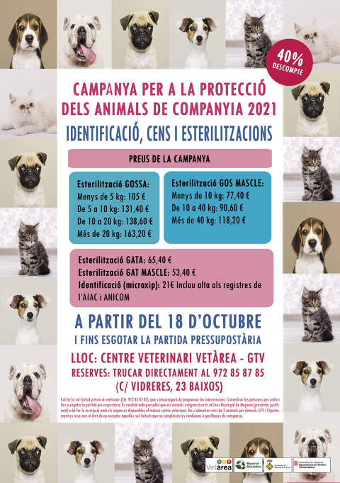 Campanya per a la protecció d'animals de companyia 