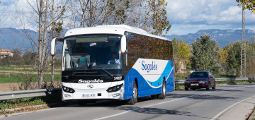 Reforç d'un 50% de la línia d'autobús 601 Blanes-Girona