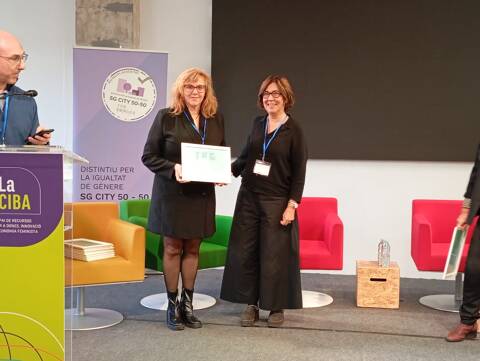 L'Ajuntament rep el distintiu d'Igualtat de Gènere de l'associació Forgender Seal