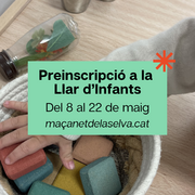 Preinscripció a la Llar d'Infants
