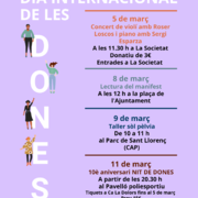 8-M Dia Internacional de les Dones