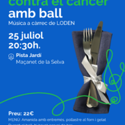 Sopar solidari contra el càncer