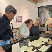 Josep Lluís Lancina, guanyador de la 1a Beca de recerca històrica de Maçanet de la Selva, presenta l’exposició i el llibre sobre la memòria de la Pista Jardí - 2fbaf-2843ED11-77C3-4F07-B226-795B6994400F.JPG