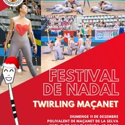 Festival de Nadal del Club Twirling Maçanet