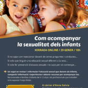 Com acompanyar la sexualitat dels infants (xerrada online) - 6b641-Cartell_Acompanyar_Infants_Massanet.png