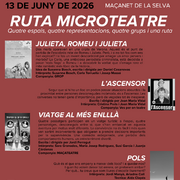 Ruta de microteatre Mitja Distància