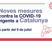 Mesures contra la COVID19 a partir del 9 de juliol