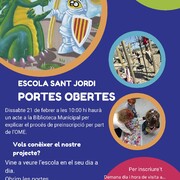 Jornada portes obertes Escola Sant Jordi
