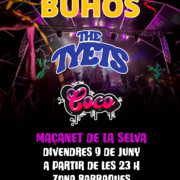 Concert inici d'estiu: BUHOS, THE TYETS i COCO