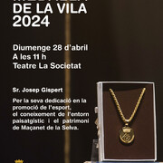 Medalla de la Vila 2024