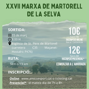 XXVIII Marxa de Martorell de la Selva