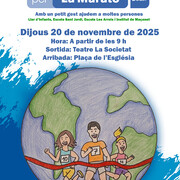 Cursa solidària per La Marató (centres educatius)