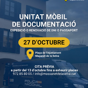 Unitat mòbil de documentació: DNI i Passaport