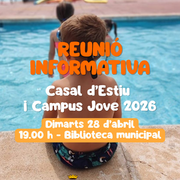 Reunió informativa Casal d'Estiu i Campus Jove