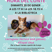 Hora del conte: Lectuguau (lectura amb gossos)