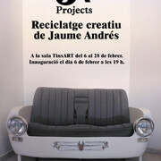 Exposició: Reciclatge creatiu, de Jaume Andrés