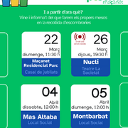 Informa't sobre el desplegament dels nous models de reciclatge