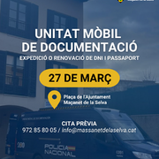 Unitat mòbil de documentació: DNI i Passaport