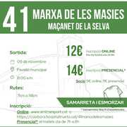 41a Marxa de les Masies (Amics de l'Esport)